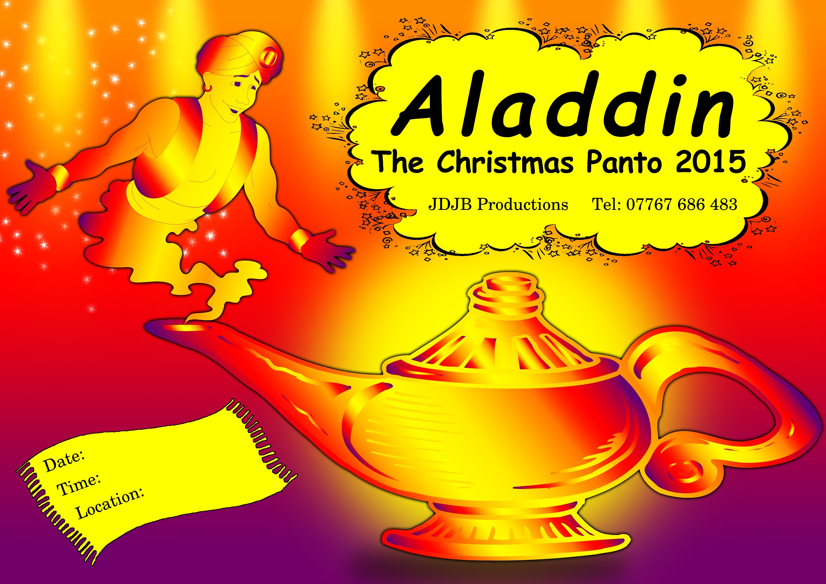 Aladdin Flyer Front